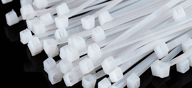 White Self-Locking Nylon Cable Tie