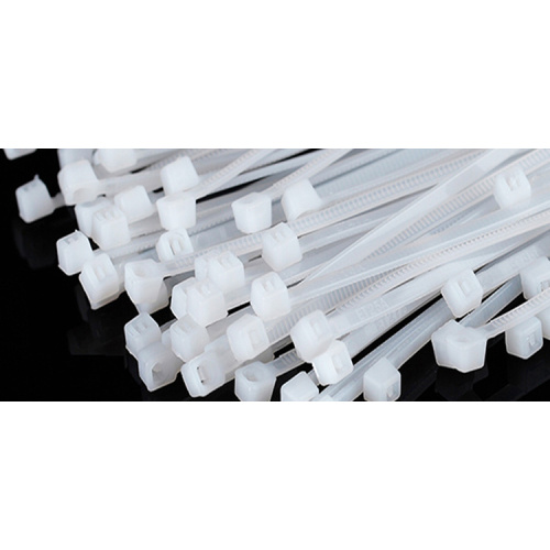 Corbata de cable de nylon autoglovleque blanco