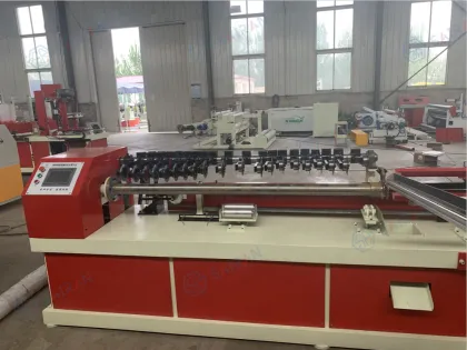 Customizable Paper Tube Slitting Machine with Adjustable Tube Length