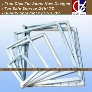 Aluminium Frame With Machining And Surface Colours