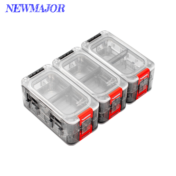 NEWMAJOR Boîte de tacle de pêche imperméable - plastique durable pour réservoir et étang