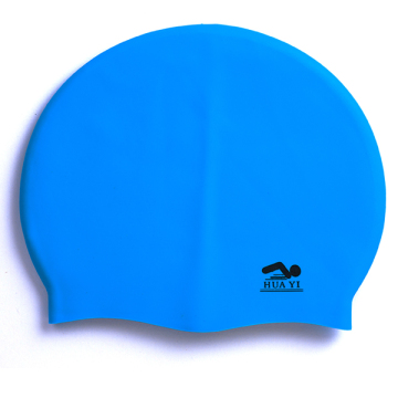 Flexible Waterproof Silicone Swim Caps, Silicone Swimming Cap