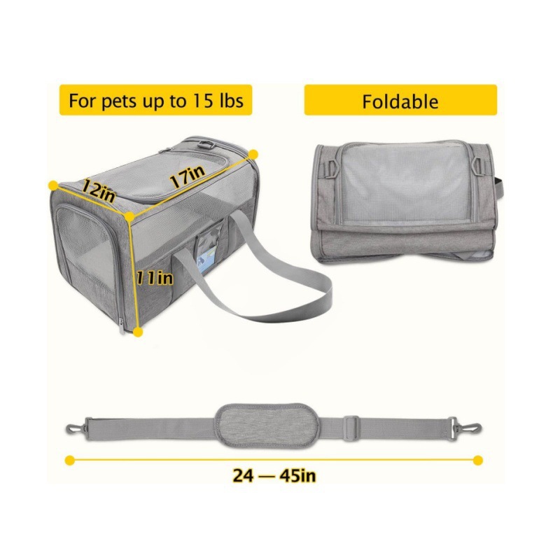 3-X-Mesh Foldable Pet 