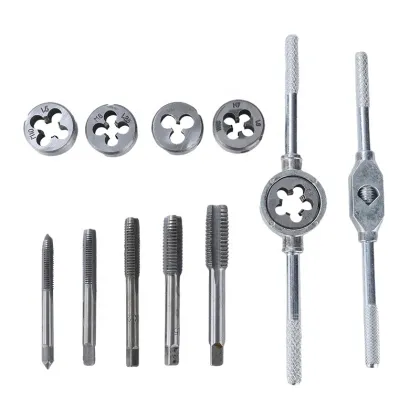 Alloy Steel Tap and Die Set M6~M12 Hand Tools