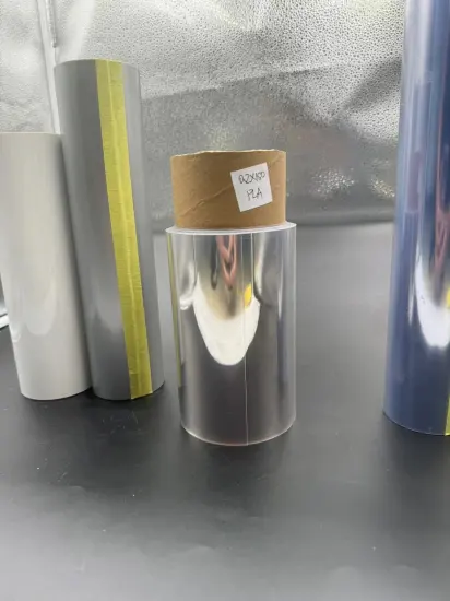 Clear Rigid Biodegradable PLA Film Food Grade Packaging Film