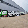 Isuzu 5m3 Compresión de contenedor desmontable recolector de basura