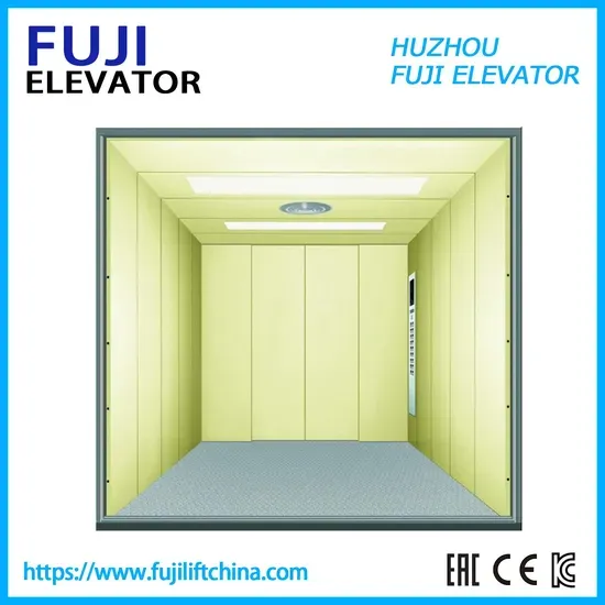 FUJI 2000kg 1.0m/s Passenger Cargo Warehouse Freight Elevator with VVVF Control