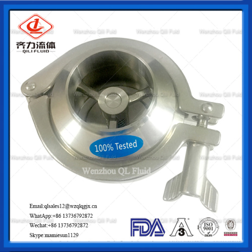 Food Grade Sanitary Stainless Steel Welded Check Valve