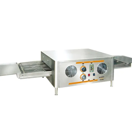 Commercial Restaurant Equipment 1/2-Layer Tunnel Cast Iron Conveyor Pizza Oven