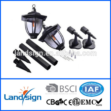 Modern solar led outdoor wall lamp