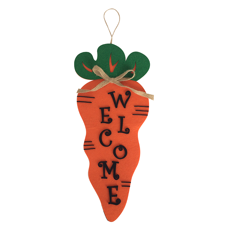 Easter Carrot Hanging Wall Decorations
