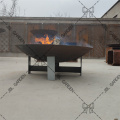 Modern Patio Rust and Corten Steel Fire Pits