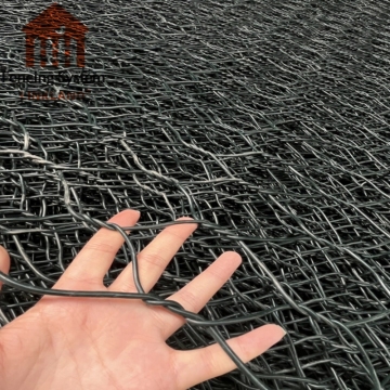 Galvanized Gabion Basket with Gabion Mesh Net