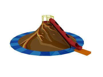 Indoor Children Volcano klimmuur voor de lol