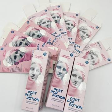 Caixa de embalagem de cosméticos para cuidados com a pele personalizada