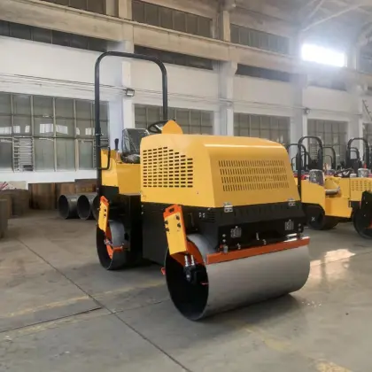 Road roller single drum roller