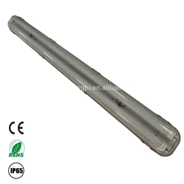 CE RoHS approved waterproof 2x18w led tube fixture ip65