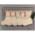 Custom Personalised Christmas Stockings linen bags