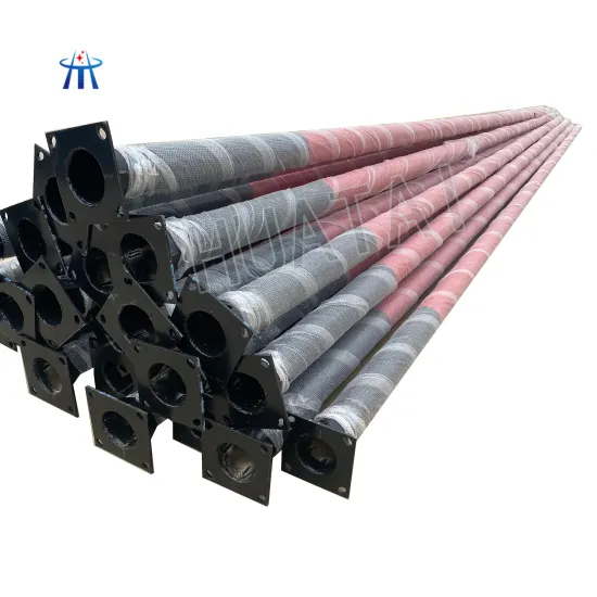 Huatai Cheap General Lighting with Solar Street Light Poles (6m/7m/8m)