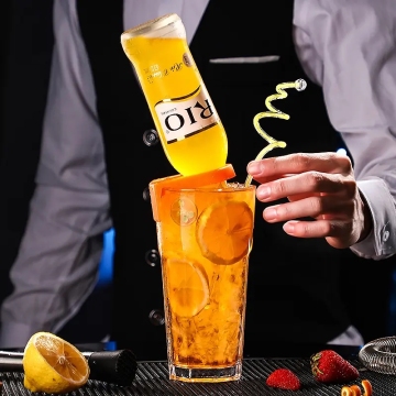 Coronarita Drink Clips: Stojaki na butelki do wina i uchwyty na butelki do piwa na koktajle