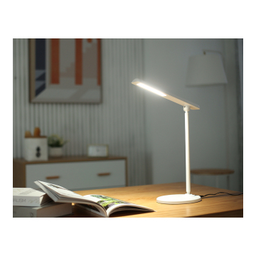 Contemporary ABS 3-level Dimmable LED Desk Lamp