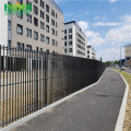 Powder Coating Outdoor Security Fence Steel Palisade Fencing