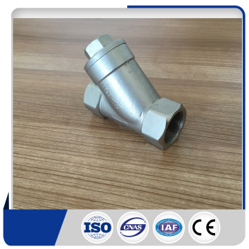 Reduce port ball valve stainless steel 316 stainless steel threaded ends y-strainer