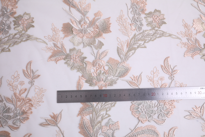 Embroidery On Nylon Korea Mesh