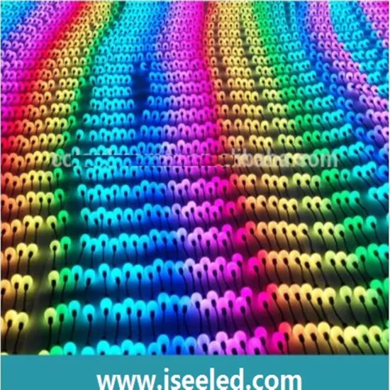 Round dmx led 3d ball curtain decoration