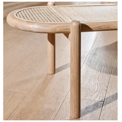 Modern Solid Wood Dining Bench for Shoes Changing