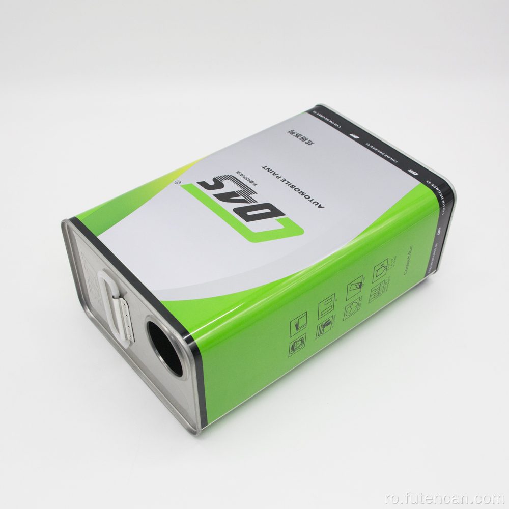 Cutie metalica metalica goala de 4L