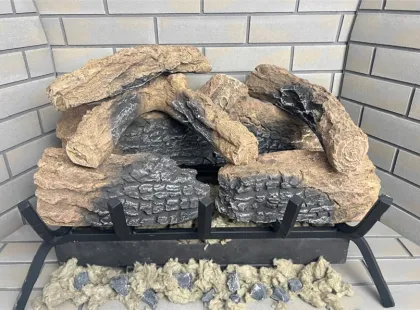 ABLE Light Weight Res Oak Log Sets