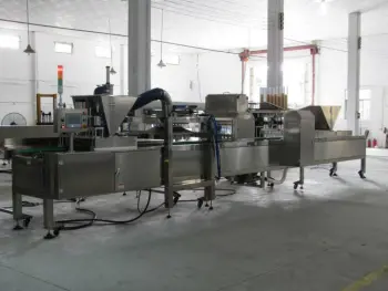 Semi-automatic Custard Cake production Line-yufeng