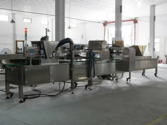 Semi-automatic Custard Cake production Line-yufeng