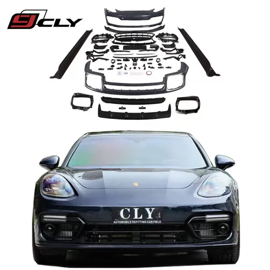 CLY Bumper Kit for Porsche Panamera 971 GTS (2017-2022) - Front Bumper Diffuser & Sides