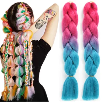 synthetic Hair extension ombre hair crochet braids jumbo braiding hair