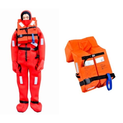 Marine Life jacket and immersion suits