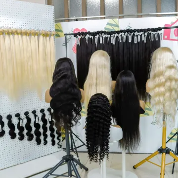 180% Wholesale Lace Closure Wig Vendors,Raw Cuticle Aligned Wig HD Lace Closure, Natural Straight Braided Human Hair Wigs