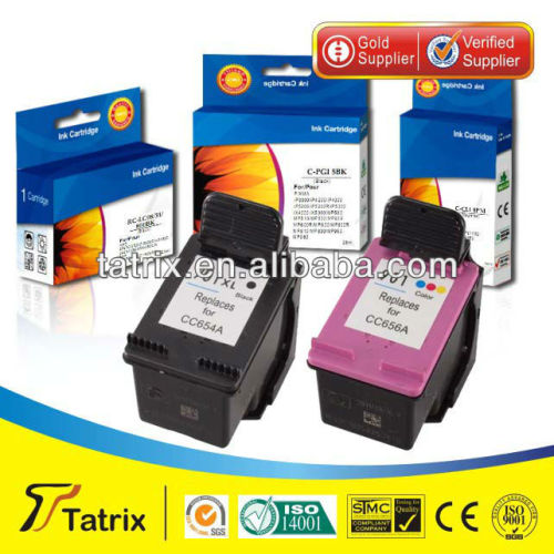 Ink Cartridge for HP 901 CC656AC Black and Color Remanufactured Ink Cartridge For HP 901 CC656AC With CE,SGS,ISO Certificates