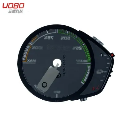 Universal Digital Power Meter and RPM Meter Instrument Cluster Panel
