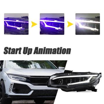 Hcmotionz Led Fury Forly для Honda Civic 2016-2021