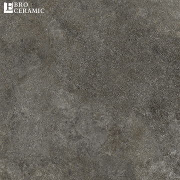 Dark Grey Anti-Slip Matt 3D Glazed Porcelain Tiles 600x600
