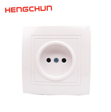 10A European Electric Outlet ซ็อกเก็ตฝรั่งเศสซ็อกเก็ตผนังยุโรปทำจากจีน