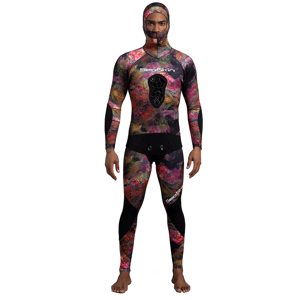 Seaskin 6mm Kış 2 Parça Freeiving Spearfishing Full Wetsuit