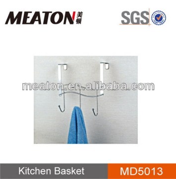 Metal wall mounted hanging rack