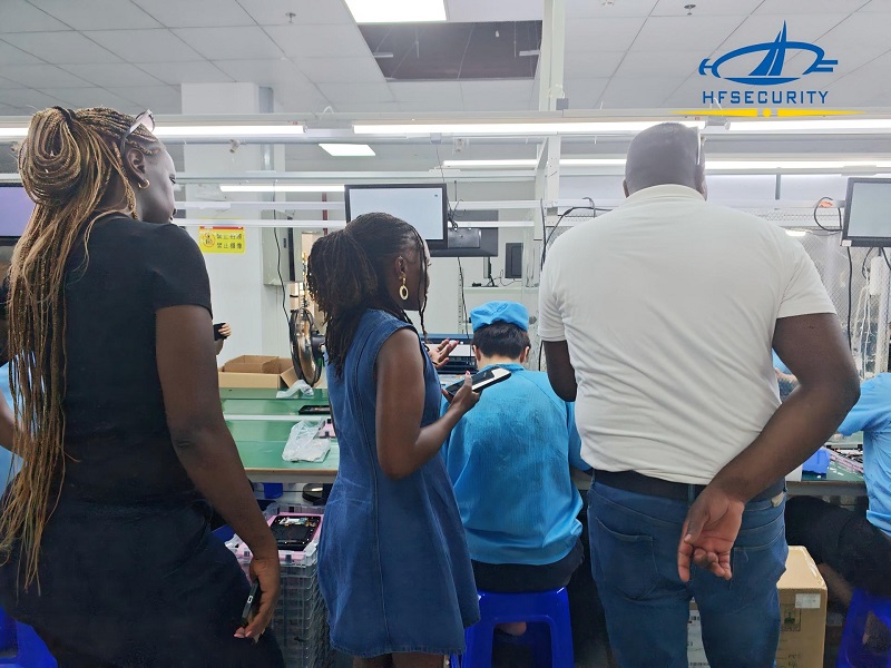 Kenyan Clients Visit HFSecurity Factory, Building a New Chapter in East African Healthcare Digitalization