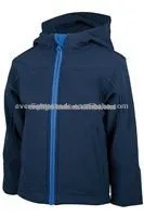 costumized outdoor softshell jacket for children/kids