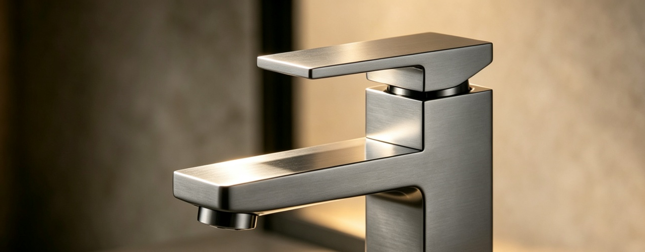 modern square bathroom faucet