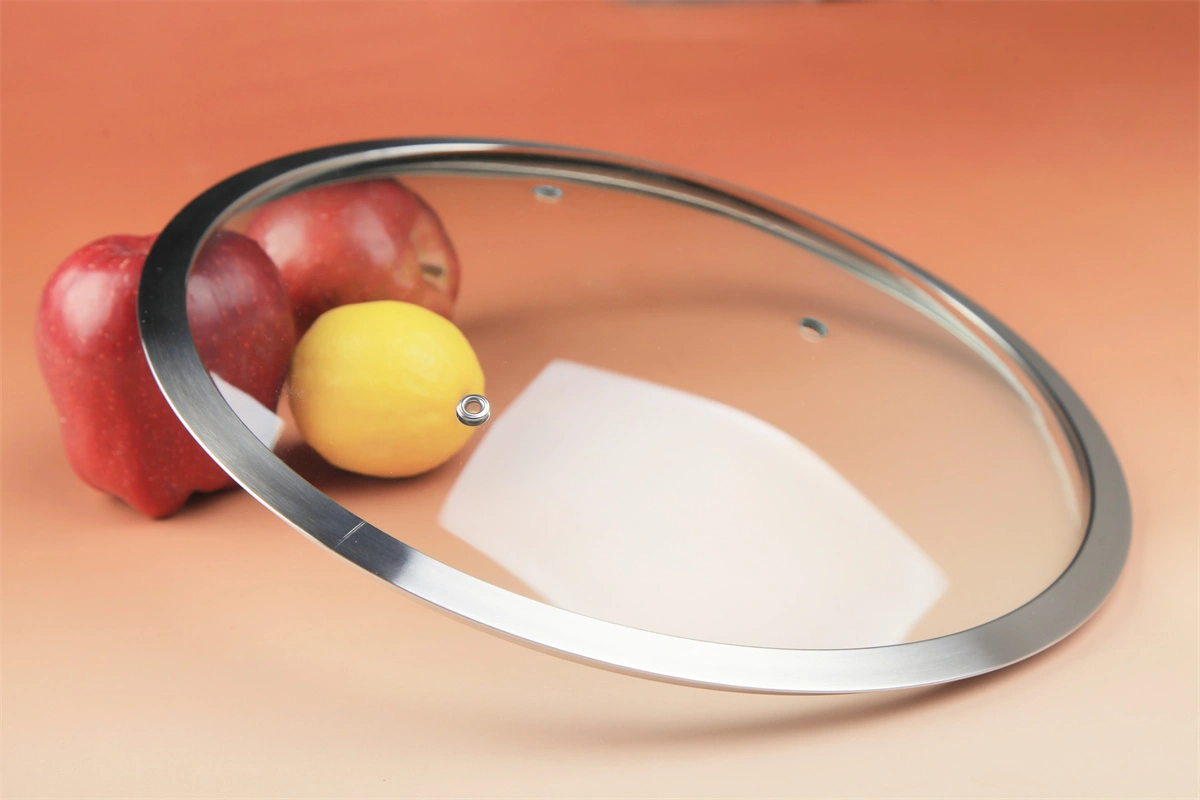 Multi size silicone glass lid for cookware