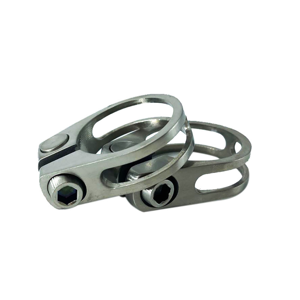 Titanium alloy precision accessories for bicycles